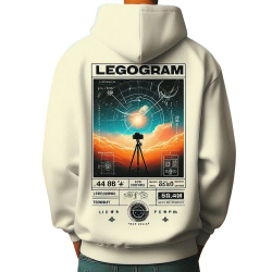 Sudadera LFGRM Space Blanca