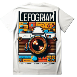 Camiseta LFGRM Retrica Blanca