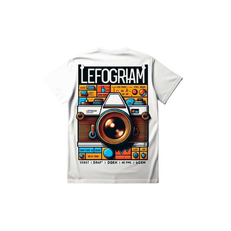 Camiseta LFGRM Retrica Blanca